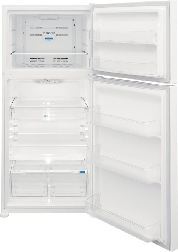 Frigidaire 20.0-cu ft Top-Freezer Refrigerator ( White ) Garage Ready