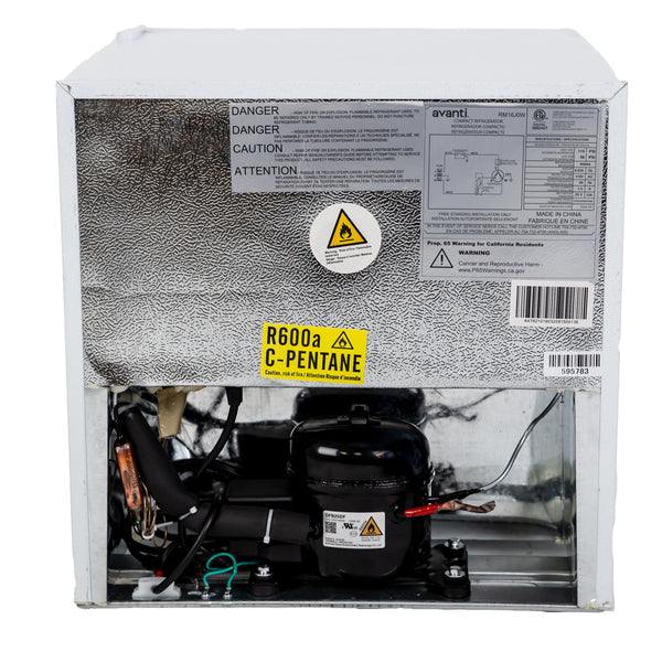 Avanti 1.6-cu ft Mini Fridge ( White ) ENERGY STAR