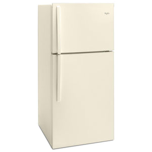 Whirlpool 19.1-cu ft Top-Freezer Refrigerator ( Biscuit )